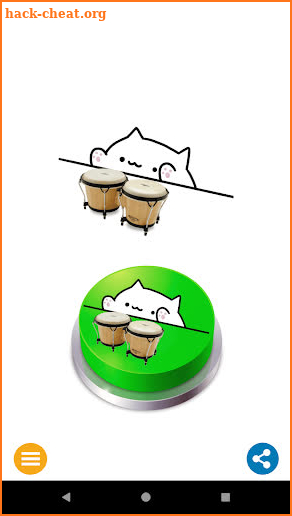 Bongo Cat Meme Button screenshot