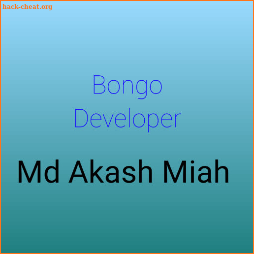 Bongo Developer_Md Akash Miah screenshot