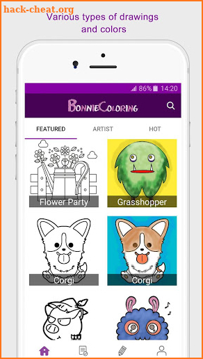 Bonnie Coloring screenshot