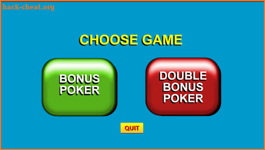 Bonus and Double Bonus Video Poker screenshot