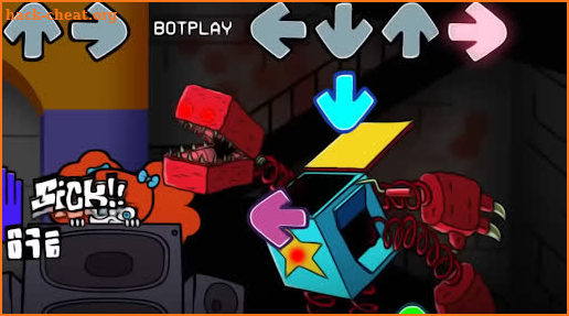 Boo Boxy Playtime FNF MOD screenshot