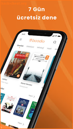 Boodio: E-Kitap ve Sesli Kitap screenshot