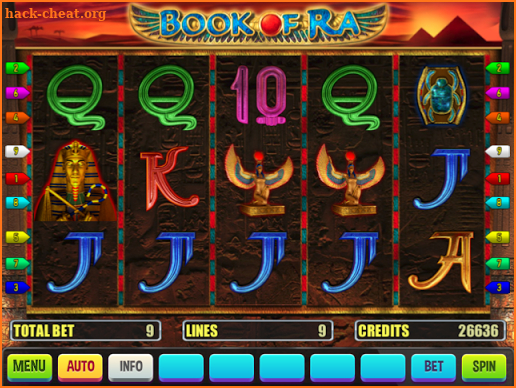 Book of Ra Casino screenshot
