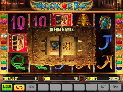 Book of Ra Casino screenshot