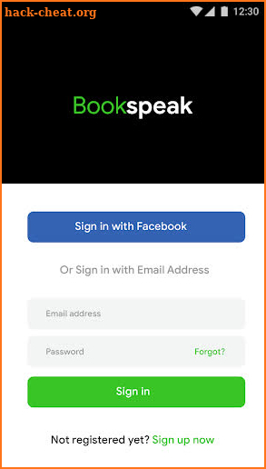Book Speak - Template Ionic screenshot