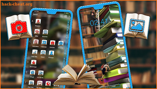 Book Stairs Theme screenshot