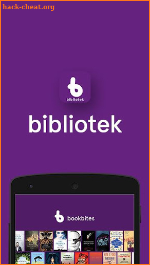 BookBites Bibliotek screenshot