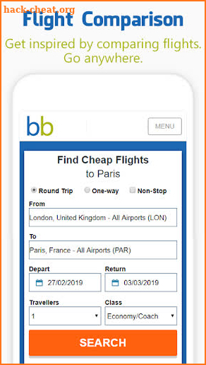 Booking Travel Buddy screenshot
