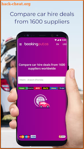 Bookingautos - car rental screenshot