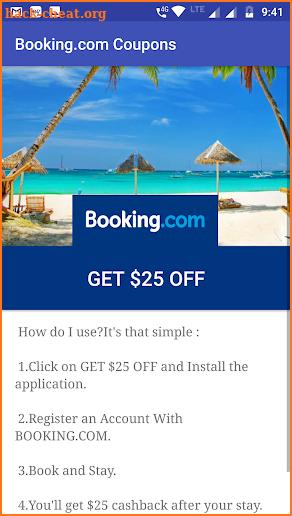 Booking.com Coupons & Deals screenshot
