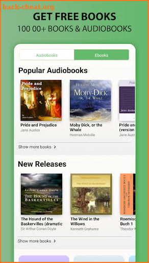Books & Audiobooks for free screenshot