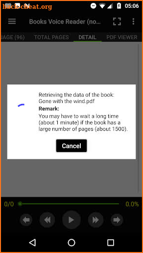 Books Voice Reader (no ads) screenshot