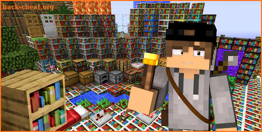 Bookshelf Mod for Minecraft screenshot