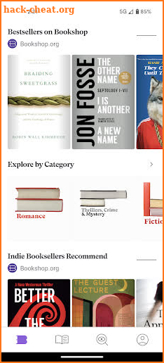 Bookshop.org screenshot