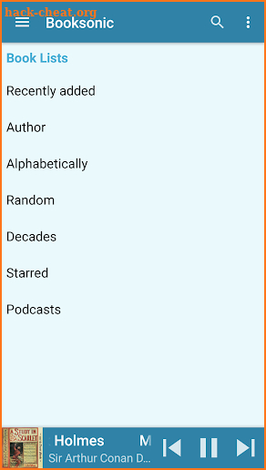 Booksonic - Audiobook Streamer screenshot