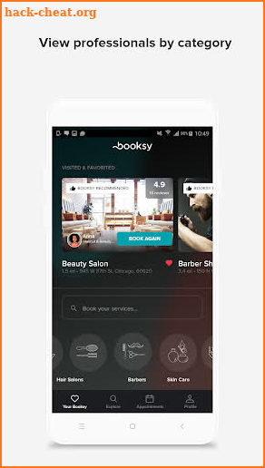 Booksy - Book Local Beauty Appointments 24/7 screenshot