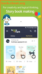 BookTraps – Book Creator for Children screenshot