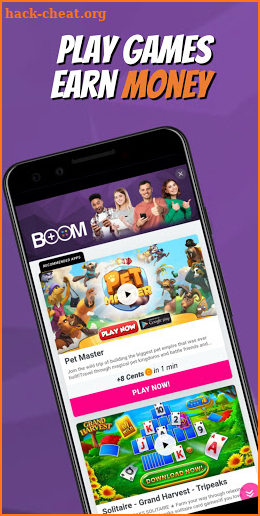 BOOM - Earn Money Play Games and Surveys CashApp screenshot