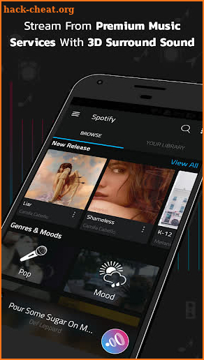 Boom: Music Player with 3D Surround Sound and EQ screenshot