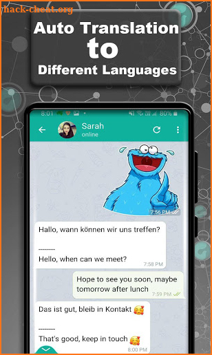 BoomChat Messenger(Telegram API + Proxy) screenshot