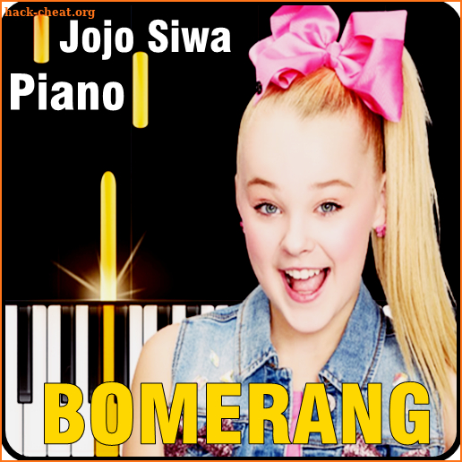 Boomerang Jojo Siwa Piano Game screenshot