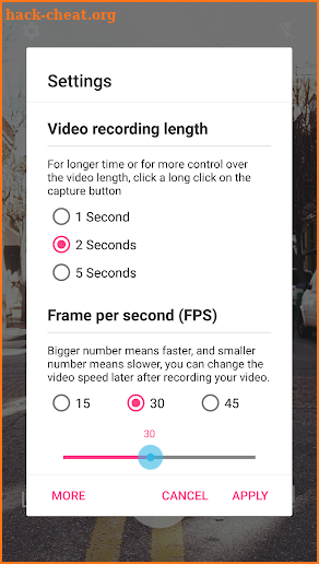 Boomerate Video reverse & loop screenshot