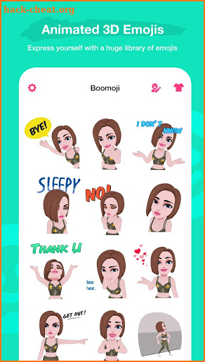 Boomoji -3D AR Avatar&Emoji screenshot