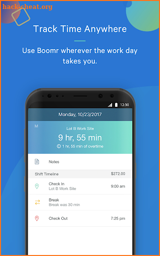 Boomr - Employee Time Clock screenshot