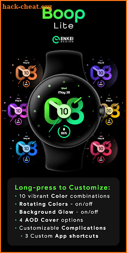 Boop Lite - colorful hybrid screenshot