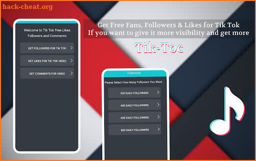 Boost Followers and Likes For TikTok screenshot