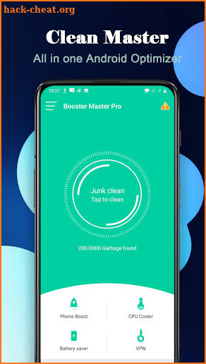 Booster Master Pro- Booster, Cleaner，Fast VPN screenshot