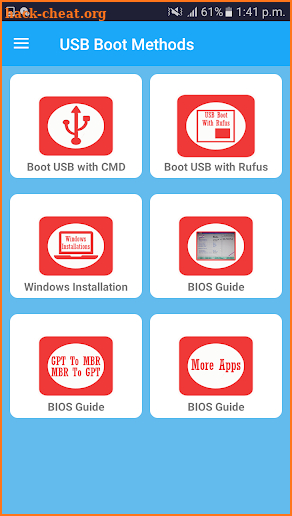 Bootable USB Methods –USB Boot Install All Windows screenshot