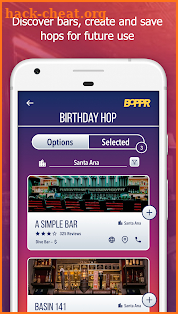 Boppr | The Bar Hopping App screenshot