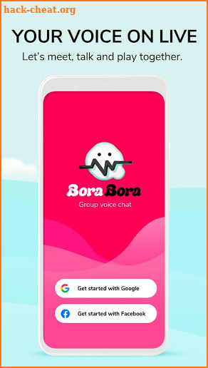 Bora Bora - Live Group Voice Chat screenshot
