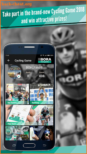 BORA - hansgrohe German Professional Cycling screenshot