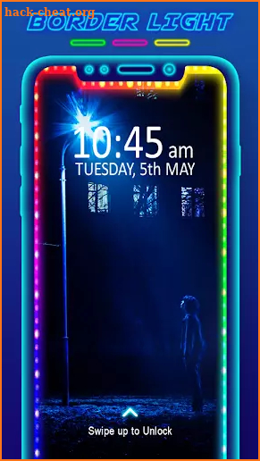 Border Light - LED Color Live Wallpaper screenshot