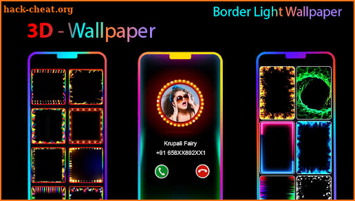Border Light Wallpaper - Live Color Wallpaper Free screenshot