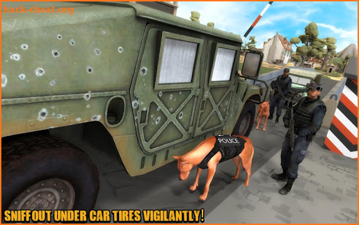 Border Police Dog Duty: Sniffer Dog Game screenshot