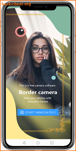 Border Sticker Camera screenshot