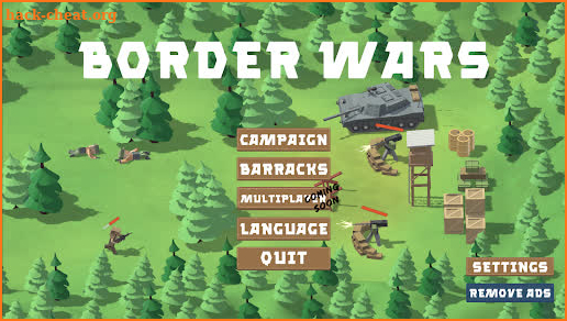 Border Wars: WW2 Strategy Games and Trench Warfare screenshot