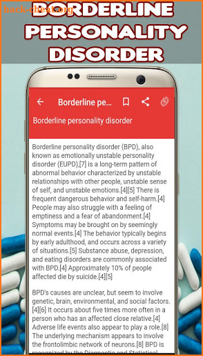 Borderline Personality Disorder; Causes, Treatment screenshot