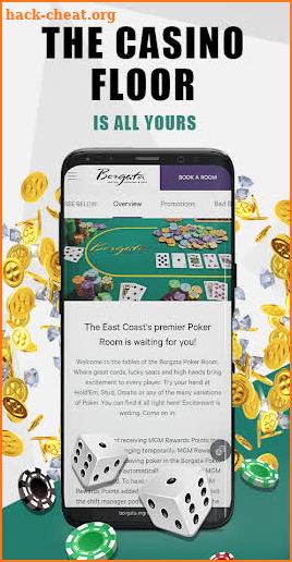 Borgata casino online screenshot
