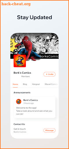 Bork's Comics screenshot