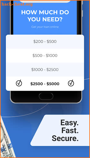 Borrow money: Cash advance app screenshot