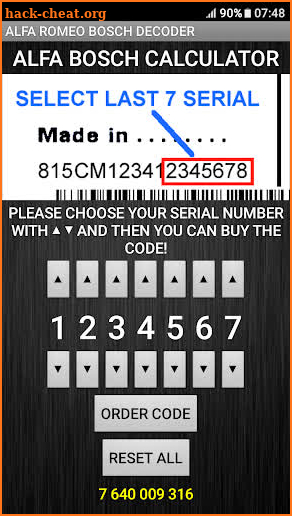 Bosch Alfa Romeo Radio Code screenshot