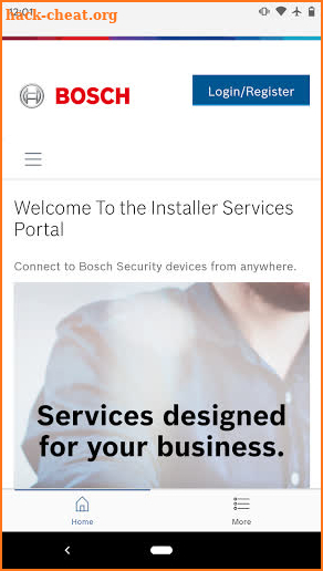 Bosch Installer Services screenshot