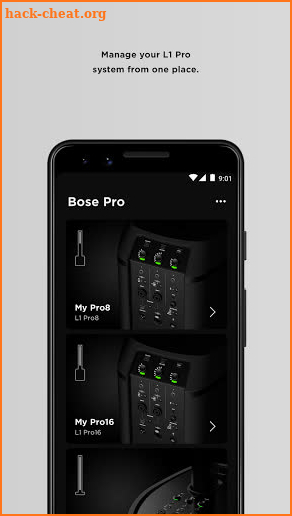 Bose L1 Mix screenshot