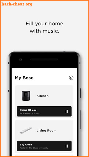 Bose Music screenshot