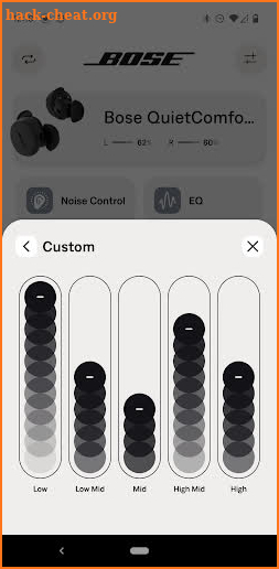 Bose QC Earbuds screenshot