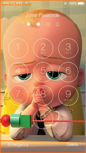 Boss Baby Lock Screen HD Wallpaper screenshot